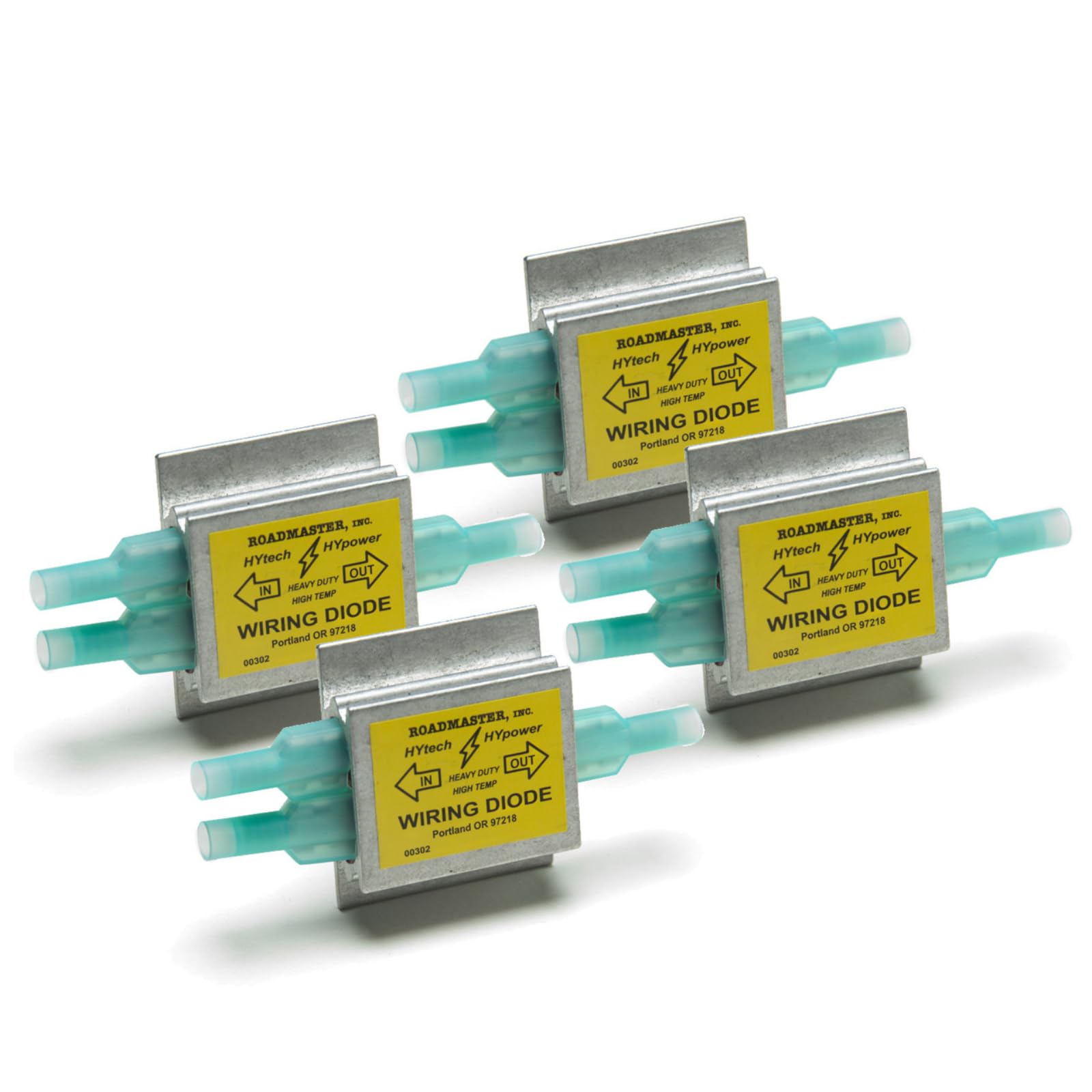 Roadmaster Roadmaster 794 Pack of 4 Hy-Power Diodes Compatible with RVs & Flat Towed Vehicles | Prevents - Outdoor Depot
