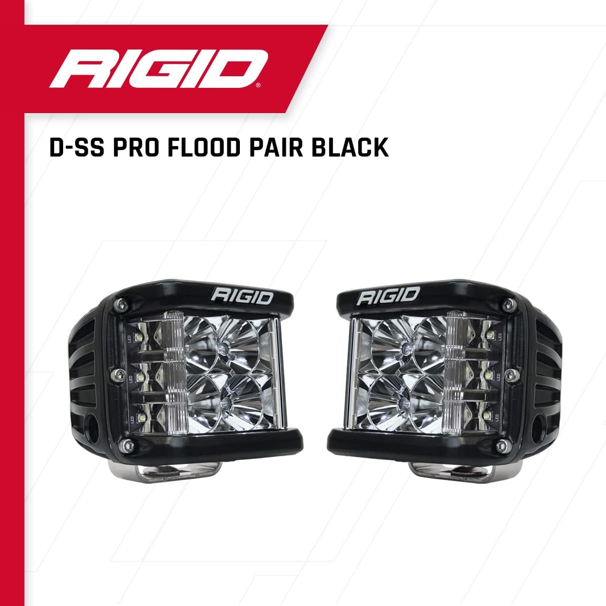 RIGID INDUSTRIES Rigid Industries D-SS Series PRO Flood LED Light Pods, Pair - Outdoor Depot