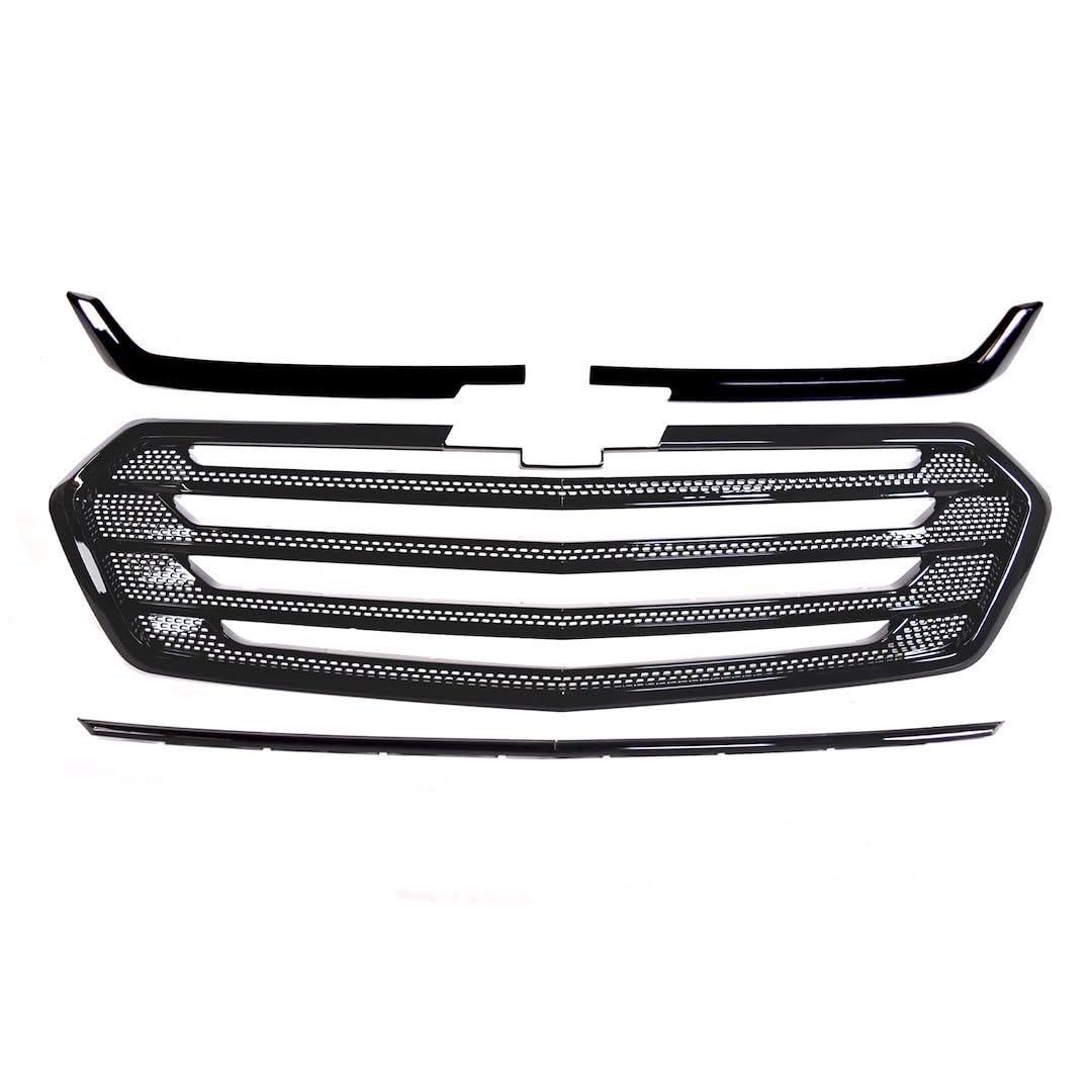 Coast to Coast International CCI Grille Insert IWCGI507BLK, Mesh Style, OEM Look, Painted, Gloss Black, ABS - Outdoor Depot