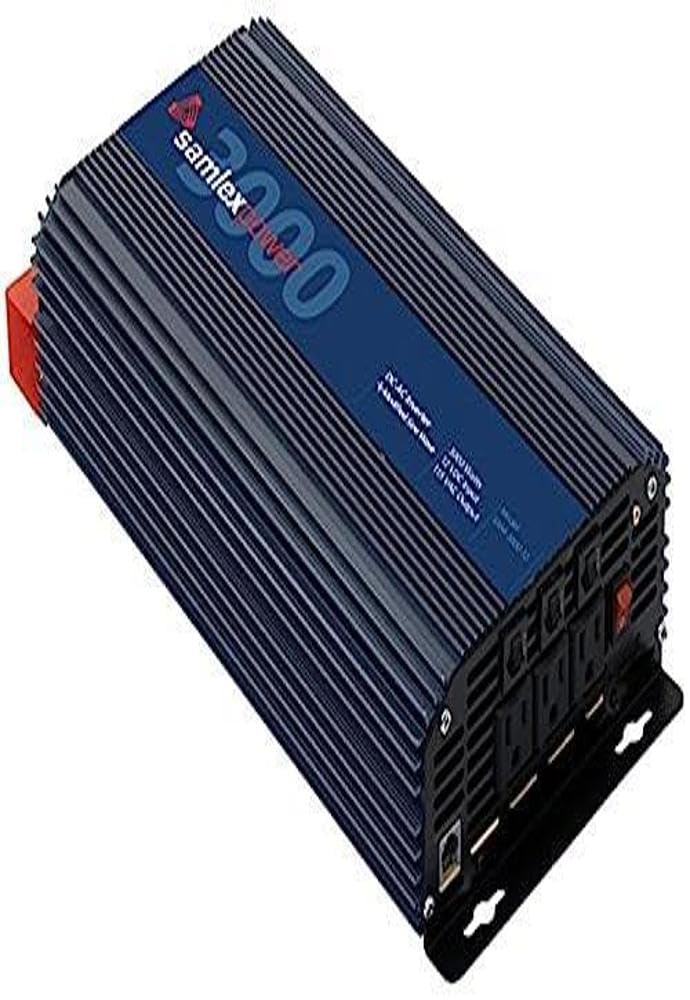 Samlex America Samlex America SAM-3000-12 3000W Modified Sine Wave Power Inverter , Blue - Outdoor Depot