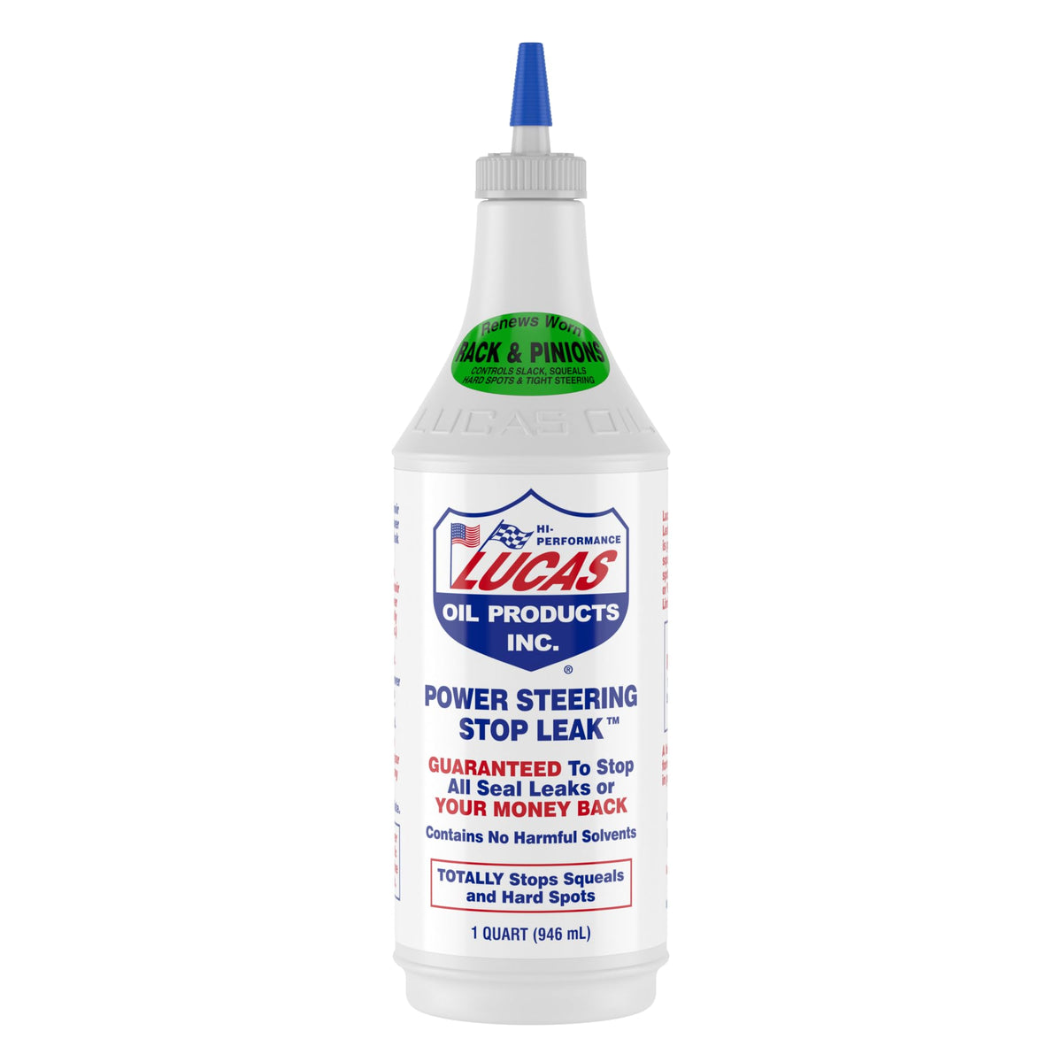 Lucas Oil Lucas Oil 10011 Power Steering Stop Leak - 1 Quart - Outdoor Depot