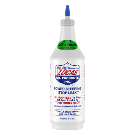 Lucas Oil Lucas Oil 10011 Power Steering Stop Leak - 1 Quart - Outdoor Depot