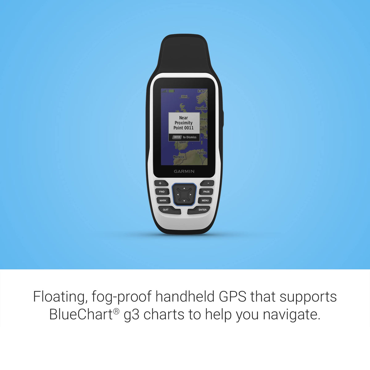 Garmin Garmin GPSMAP 79s, Marine GPS Handheld with Worldwide Basemap, Rugged Design and Floats in Water - Outdoor Depot