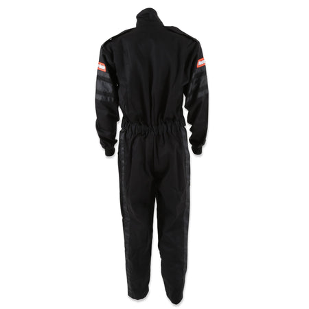 RaceQuip RaceQuip® 110006RQP 110 Series 1-Pc Driving Suit - SFI 3.2A/1 - Black - XL - Outdoor Depot