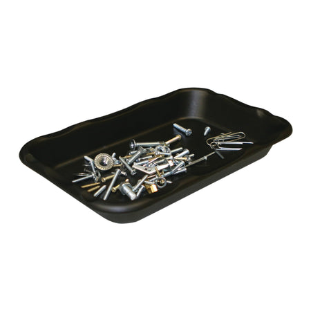Performance Tool Performance Tool W1285 Large Magnetic Nut & Bolt Tray for Garages and Workshops, Black, - Outdoor Depot