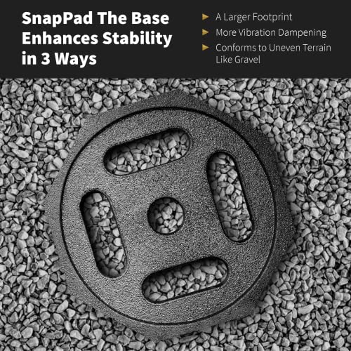 SnapPad SnapPad The Base Singles | RV Leveling Blocks, Adds 3/4" | 4.5 lbs & 1 1/8" | Must-Have Accessories - Outdoor Depot