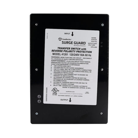 Southwire Entry Level 50A Surge Guard Reverse Polarity Transfer Switch - Outdoor Depot