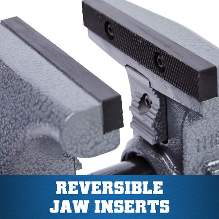 Wilton Wilton Tradesman Bench Vise, 4-1/2" Jaw Width, 3-1/2" Max Jaw Opening, 3-1/4" Throat (Model 1745) - Outdoor Depot