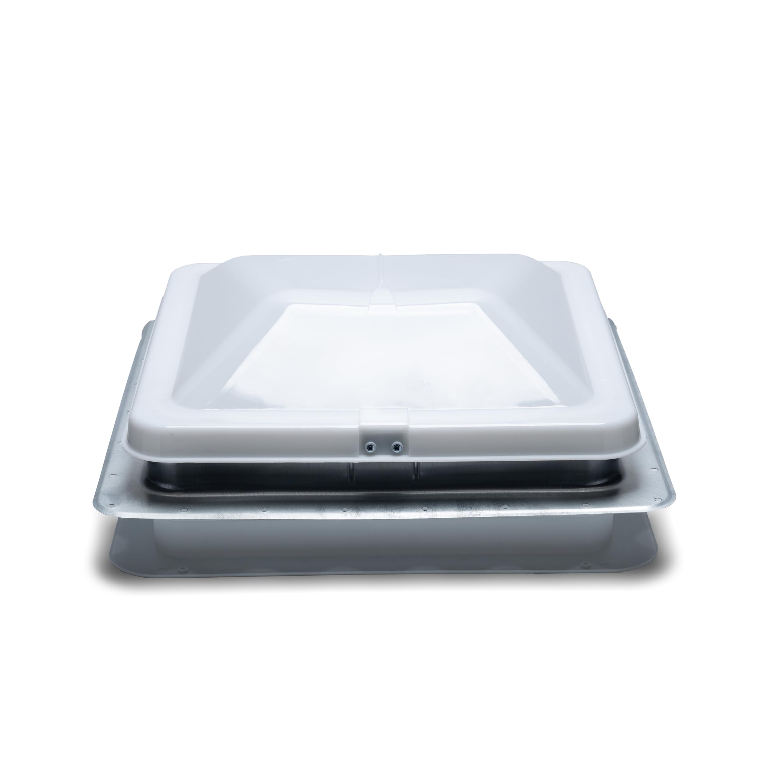 HENG’S INDUSTRIES Heng's 71111A-C1G1 Universal Roof Vent Non-Powered with Exchange Lid - 14" White - Outdoor Depot