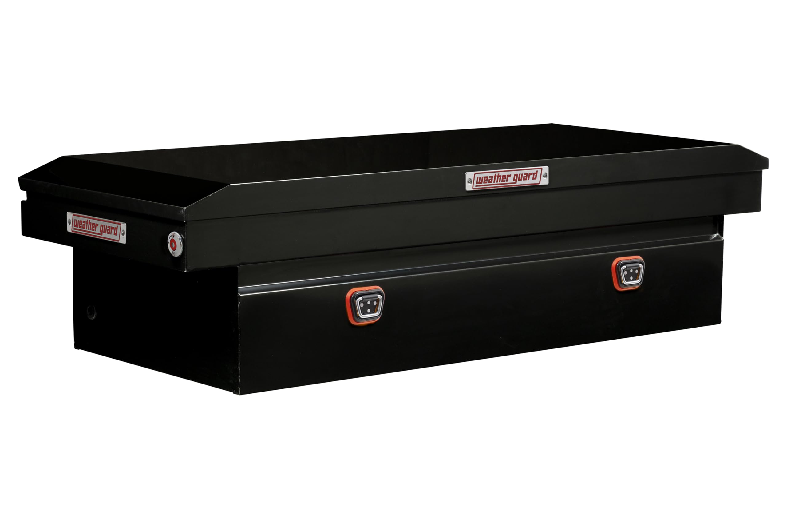 Weather Guard Weather Guard Model 116-5-04 Saddle Truck Box, Steel, for Full Size Trucks, Extra Wide, Gloss - Outdoor Depot