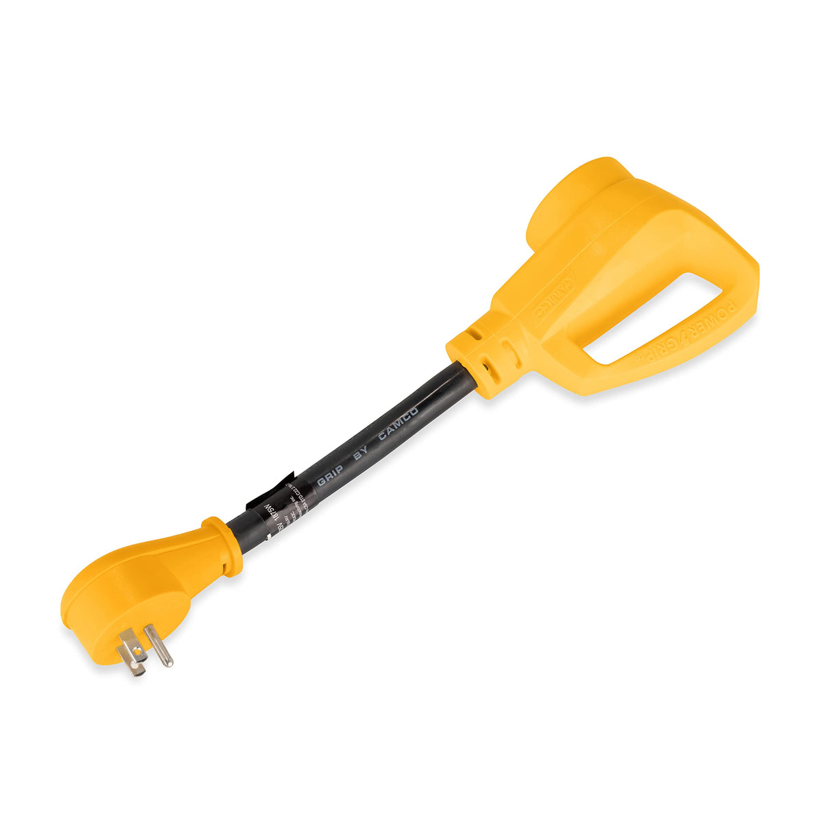 Camco Camco RV Dogbone Electrical Adapter with Innovative 180 Degree Bend Design and PowerGrip Handle - 15 - Outdoor Depot