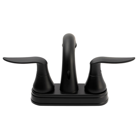 Dura Faucet Dura Faucet Elegant Arc Spout RV Lavatory Faucet - Matte Black - Outdoor Depot