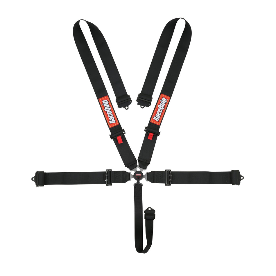 RaceQuip RaceQuip 741001RQP 5 Point Harness Sportsman Camlock SFI 16.1 Pull Down Adjust Bolt-On/Wrap Around - Outdoor Depot