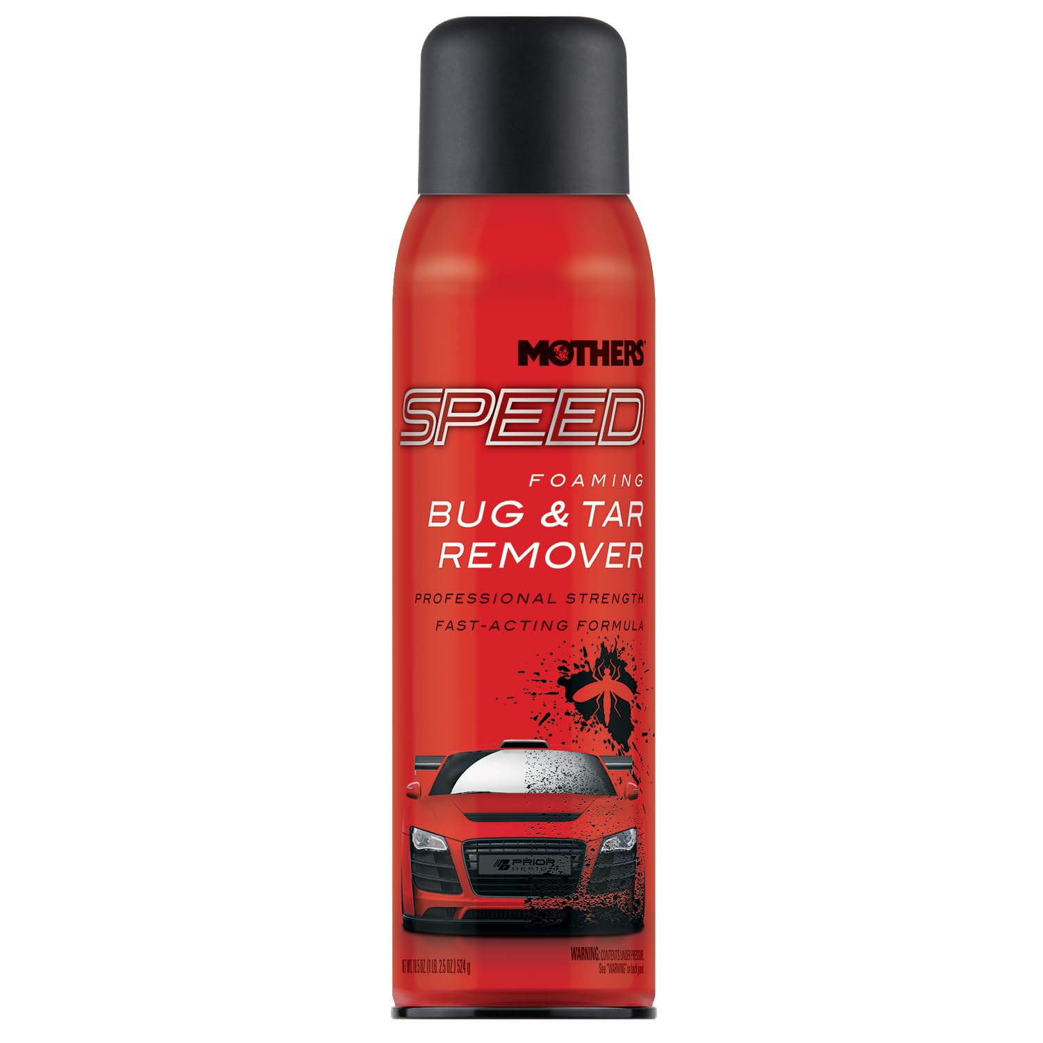 Mothers Mothers Speed Foaming Bug & Tar Remover, 18.5 oz. Aerosol — Fast-Acting, No-Drip Foam for Bug - Outdoor Depot