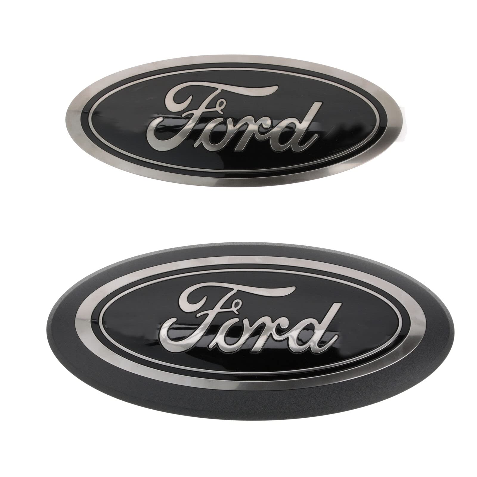 Ford Ford 2018-2023 F-150 Front Grille and Rear Tailgate Black Appearance Emblem Kit M-1447-F15B - Outdoor Depot