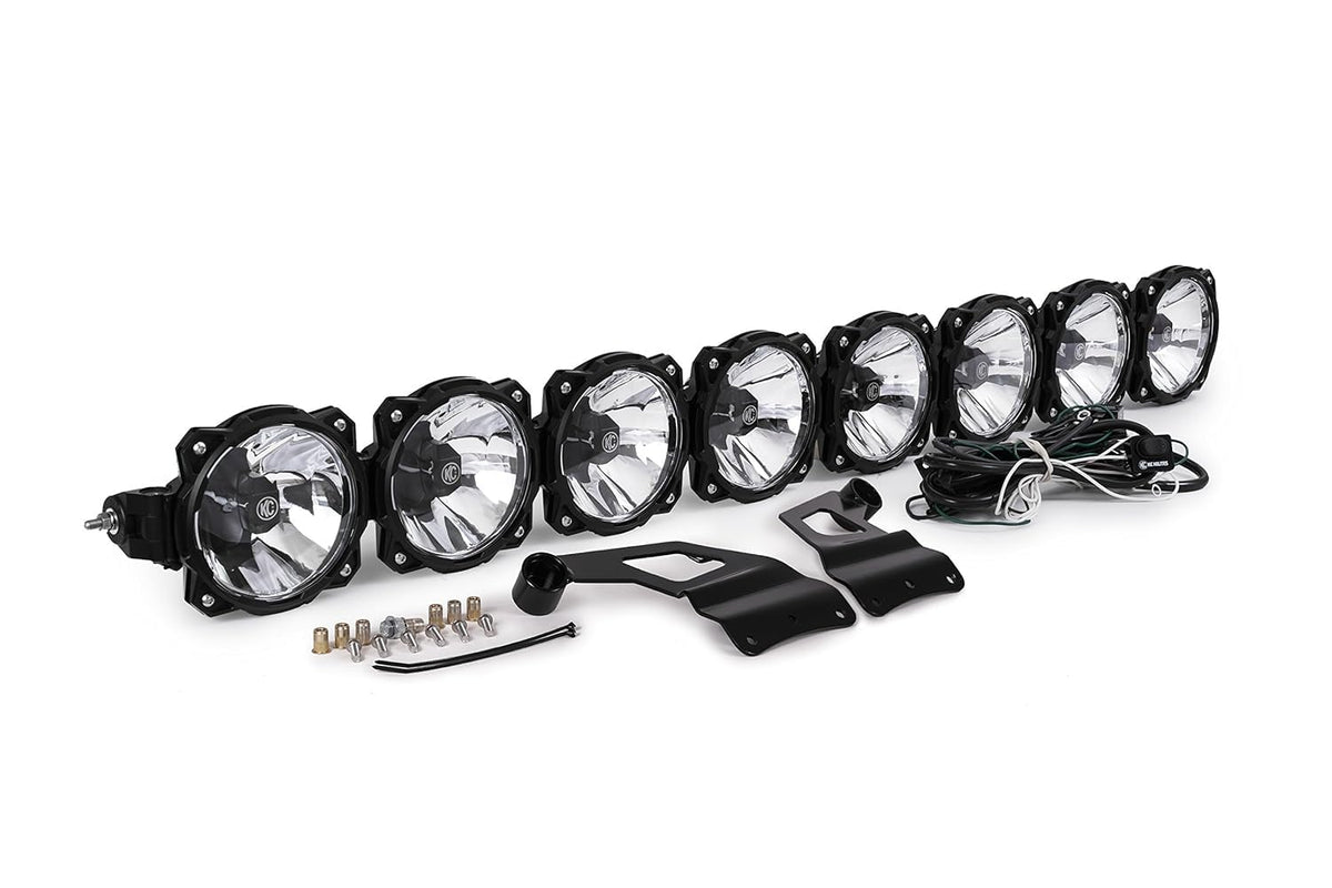 KC KC HiLiTES 91308 Gravity Pro6 LED Light Bar - 50" Combo System - Outdoor Depot