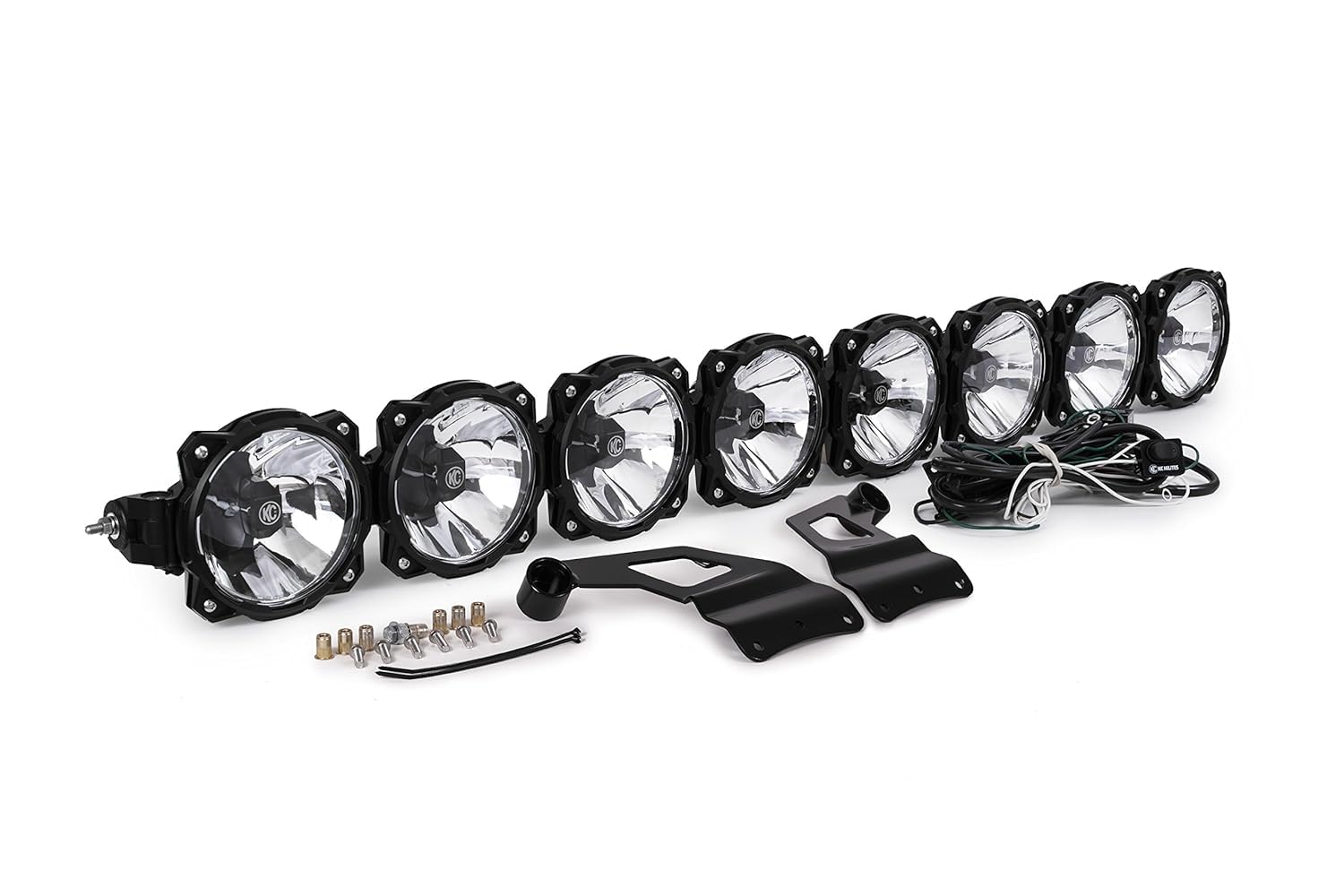 KC KC HiLiTES 91308 Gravity Pro6 LED Light Bar - 50" Combo System - Outdoor Depot