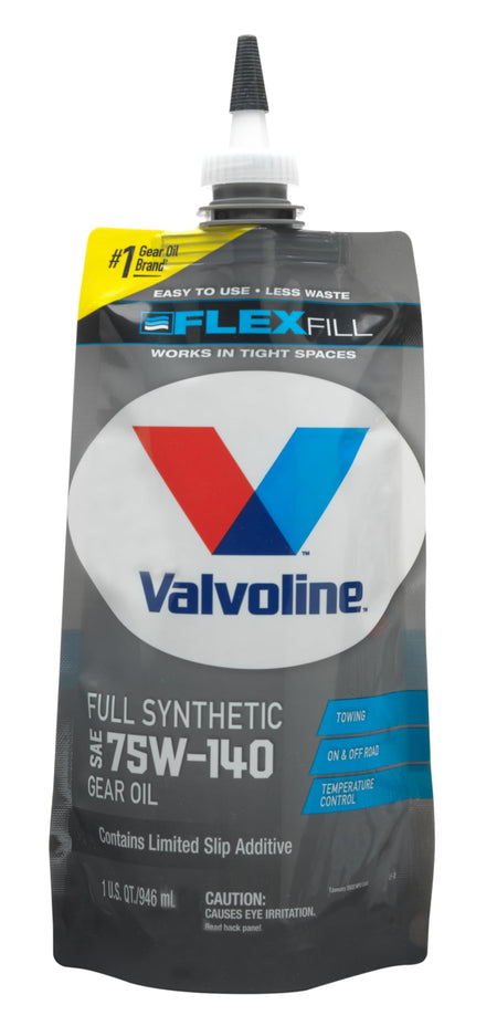 Valvoline Valvoline FlexFill Advanced Full Synthetic Full Synthetic 75W-140 Gear Oil 1 QT FlexFill - Outdoor Depot