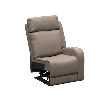 THOMAS PAYNE THOMAS PAYNE Signature Seismic Series Driftwood RV Theater Seating Left Arm Recliner with Power - Outdoor Depot