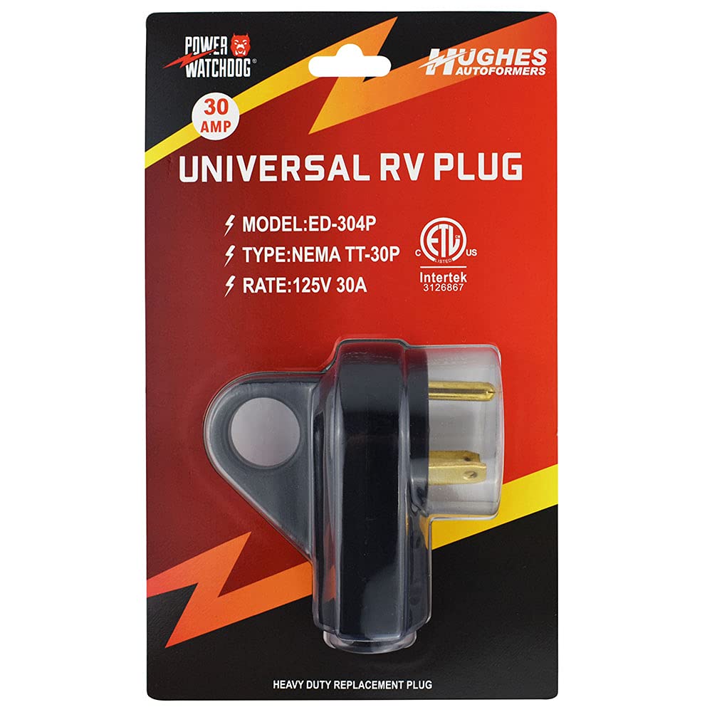 Power Watchdog Power Watchdog 30 Amp Replacement Male Plug (30APlug) – RV Electrical Plug Replacement for - Outdoor Depot