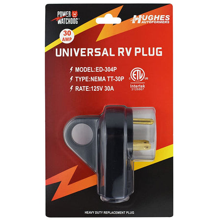 Power Watchdog Power Watchdog 30 Amp Replacement Male Plug (30APlug) – RV Electrical Plug Replacement for - Outdoor Depot