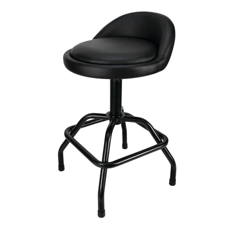 Performance Tool Performance Tool W85011 Pneumatic Swivel Bar Stool with Back Support, 360-Degree Swivel, - Outdoor Depot