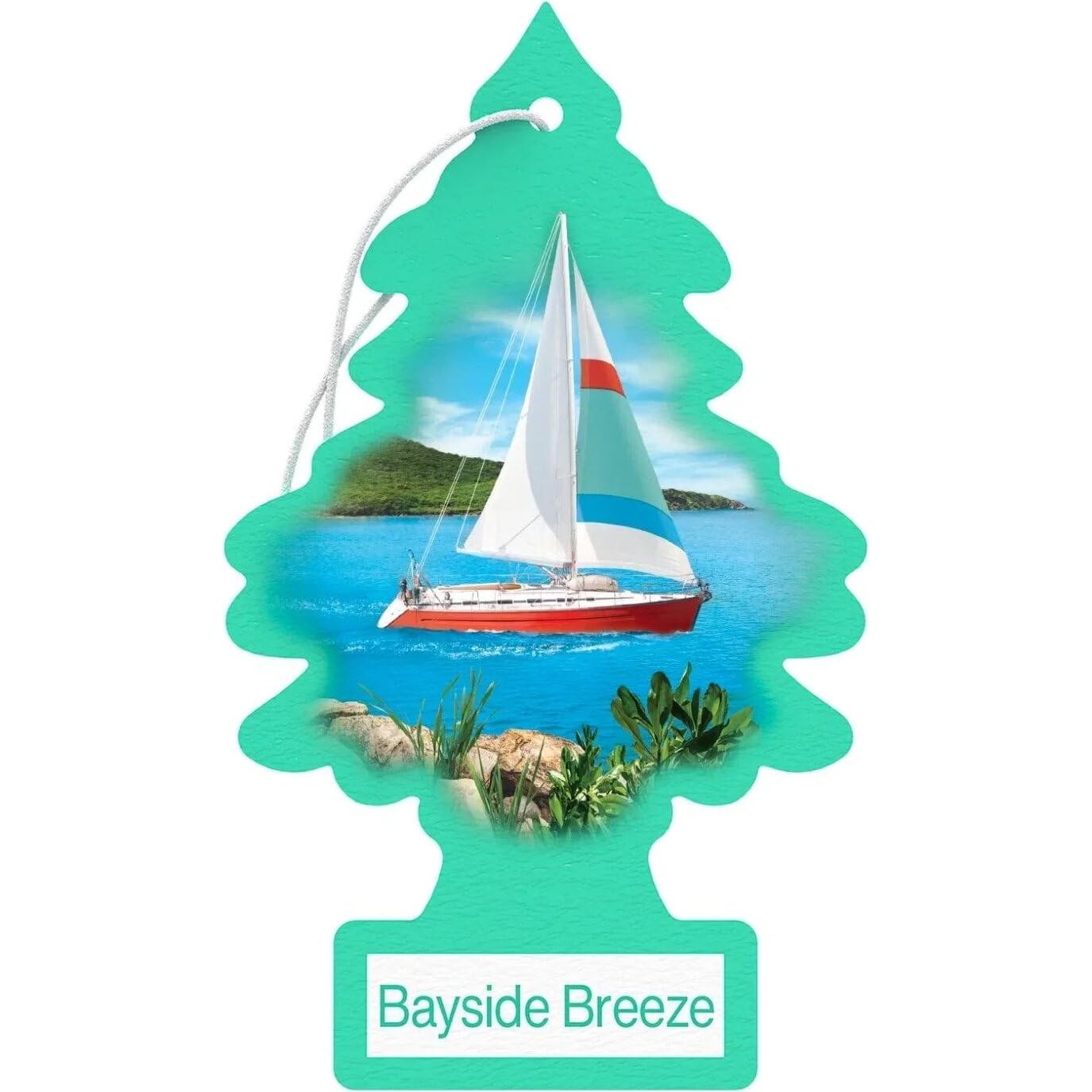 LITTLE TREES CAR FRESHNER Bayside Breeze Little Trees Air Freshener - Outdoor Depot