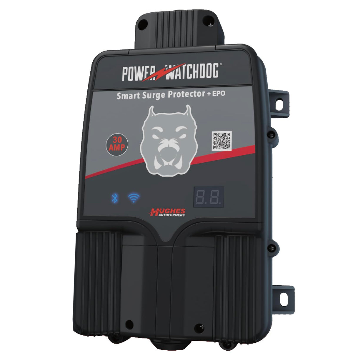 Power Watchdog Power Watchdog PWD30EPOHW 30 Amp Smart RV Hardwired Surge Protector - Emergency Power Off - Outdoor Depot