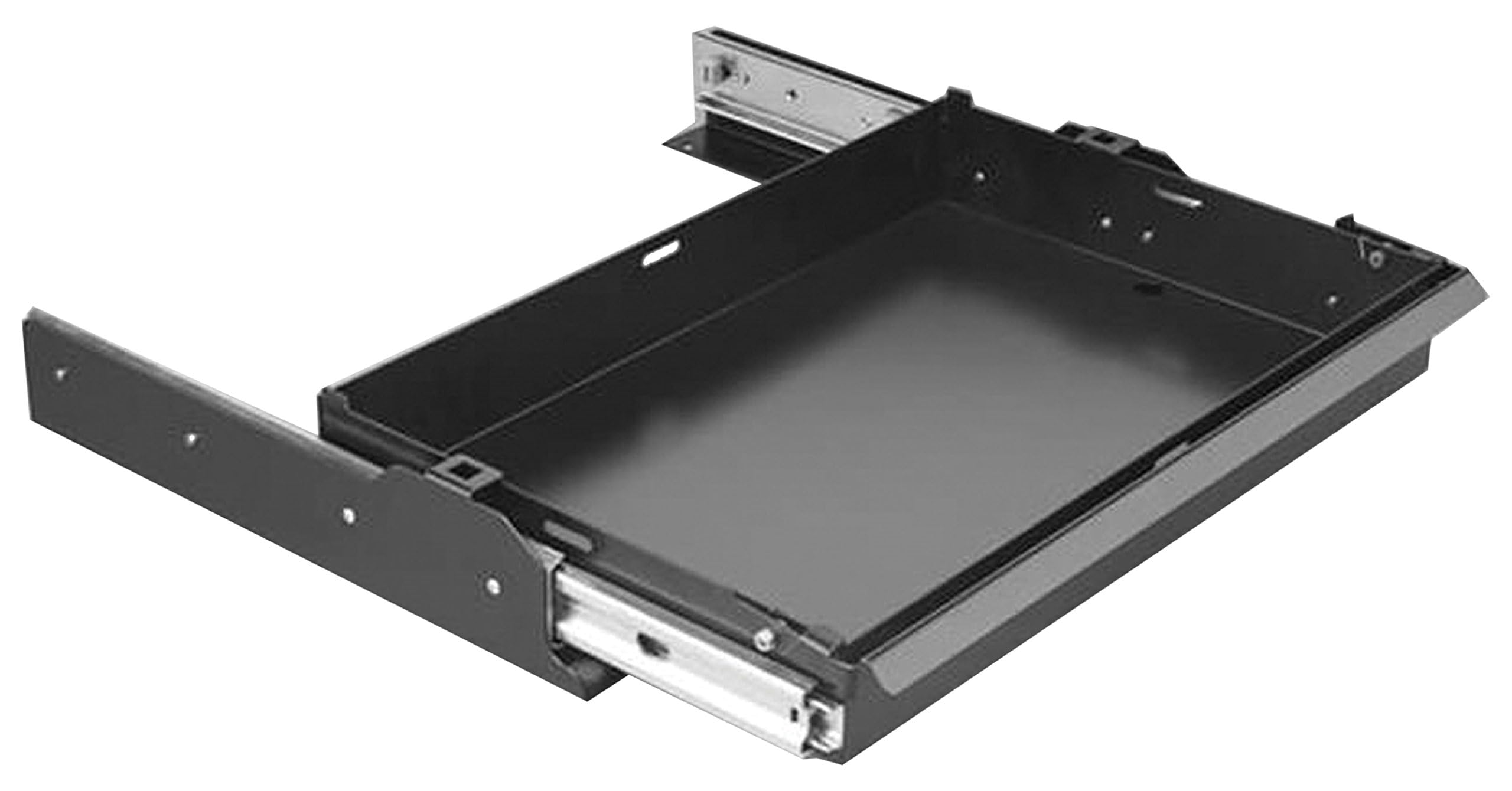 MORryde MORryde SP60-044 Sliding Battery Tray - 24.25" x 24.15" x 2.75", Black - Outdoor Depot