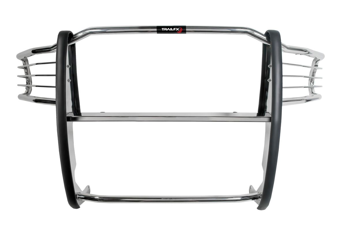 Trailfx TrailFX Grille Guard for Silverado 2500 HD and 3500 HD 2020-2023 One Piece Polished Stainless Steel - Outdoor Depot
