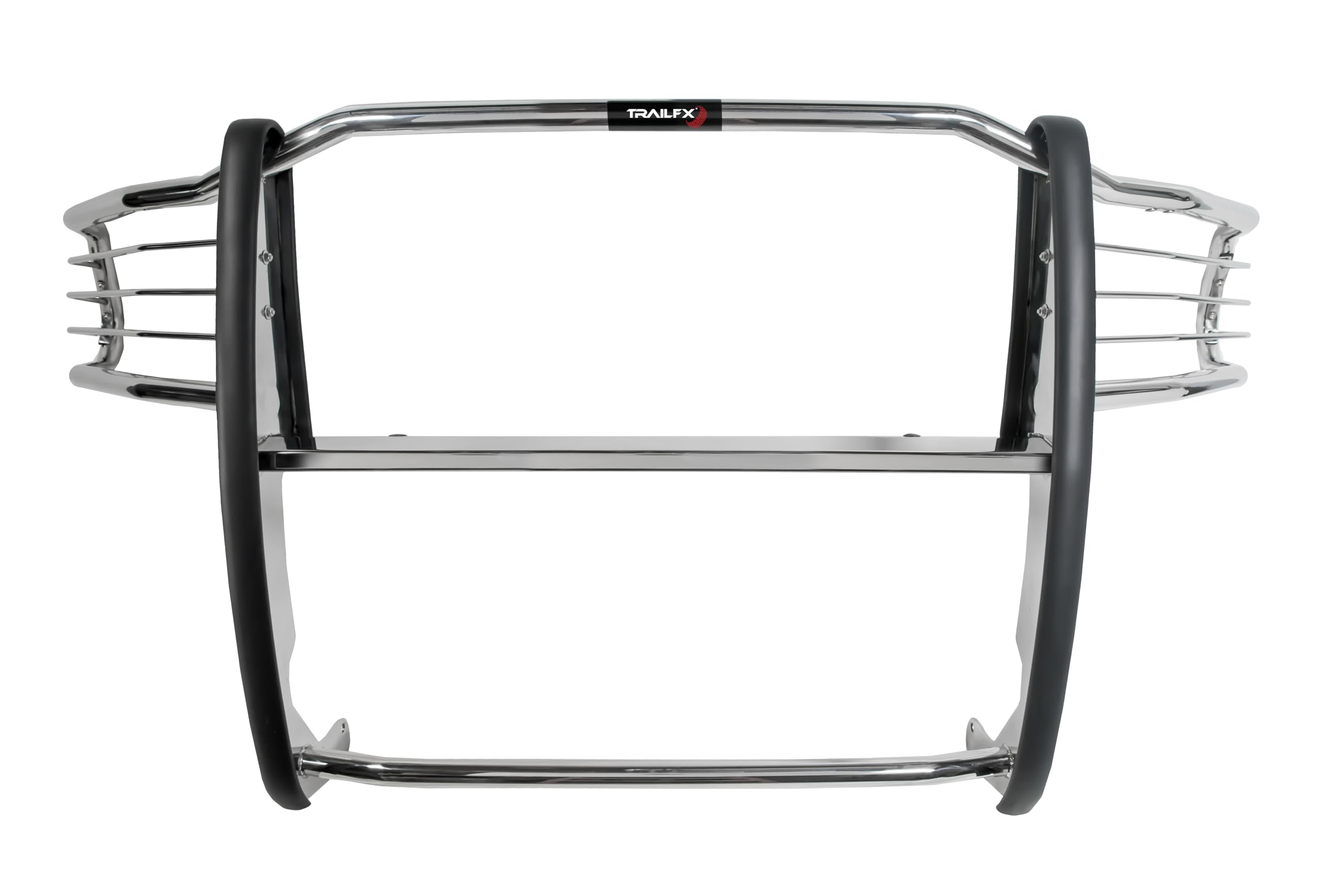 Trailfx TrailFX Grille Guard for Silverado 2500 HD and 3500 HD 2020-2023 One Piece Polished Stainless Steel - Outdoor Depot