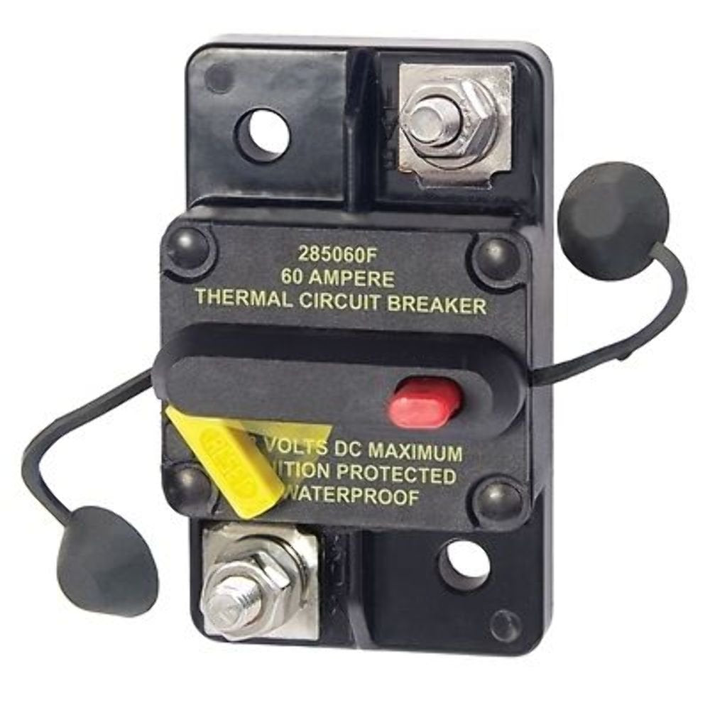 Blue Sea Systems Blue Sea Systems 7184 Series 285 Circuit Breaker - Surface Mount 60A - Outdoor Depot
