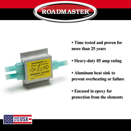 Roadmaster Roadmaster 794 Pack of 4 Hy-Power Diodes Compatible with RVs & Flat Towed Vehicles | Prevents - Outdoor Depot
