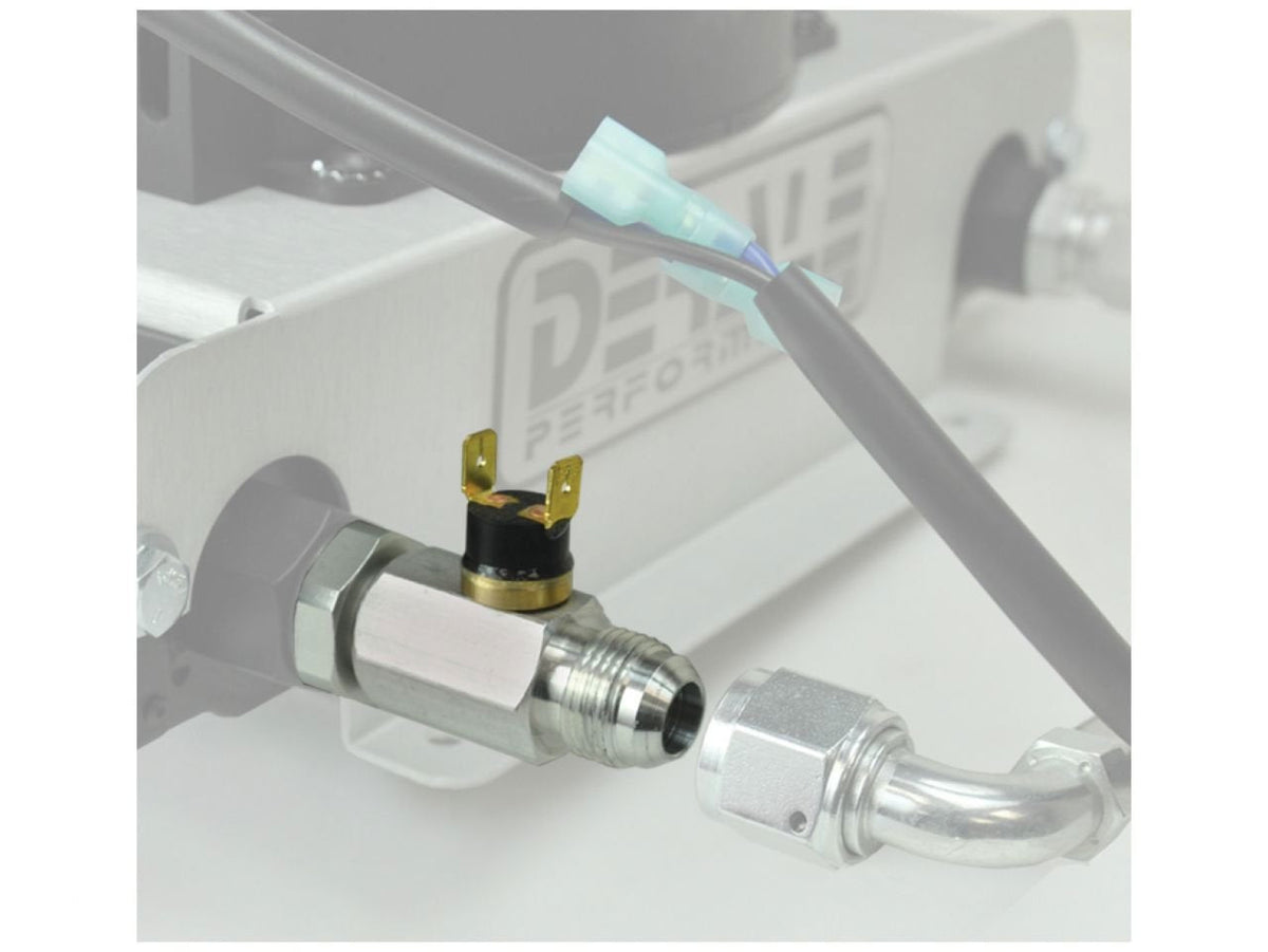 Derale Derale 13021 -6AN x -6AN In-Line Fluid Thermostat - Outdoor Depot