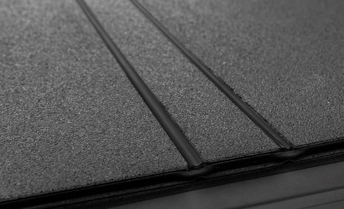 ACI ACI Lomax Folding 15-20 Ford F-150 5.6' Box Hard Tonneau Cover Black Urethane - Outdoor-Depot.us