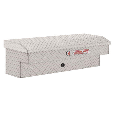 Weather Guard Weather Guard Model 184-0-04 41in Lo-Side Truck Box, Aluminum, Clear, 3.0 cu ft capacity - Outdoor Depot