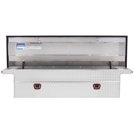 Weather Guard Weather Guard Model 121-0-04 Saddle Truck Box, Aluminum, For Full Size Trucks, Low Profile, - Outdoor Depot