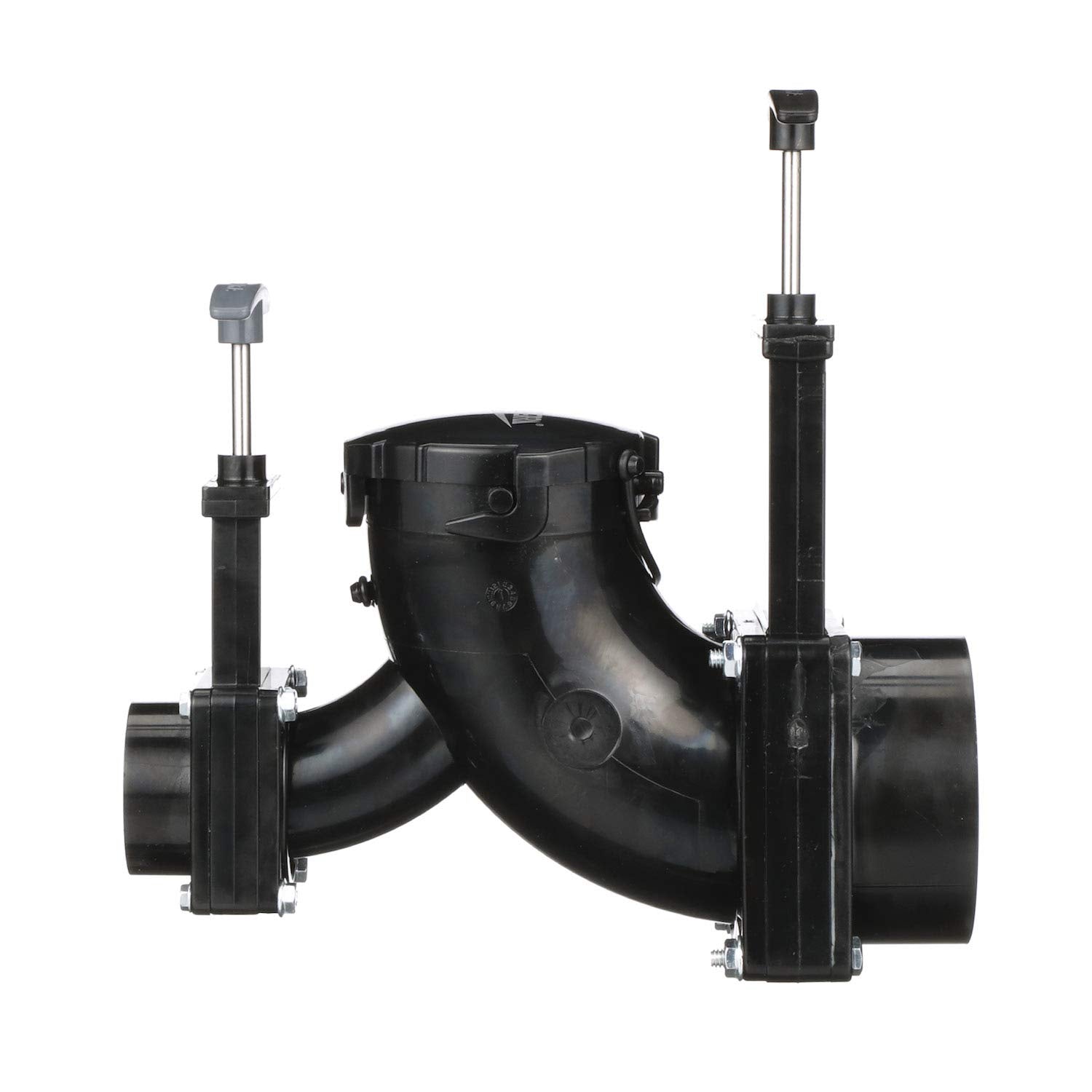 Valterra Valterra Ell Double Rotating Valve, Mess-Free Waste Valve for RV's, Campers, Trailers, 3" Hub x - Outdoor Depot