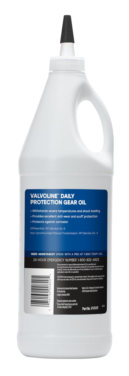 Valvoline Valvoline Daily Protection 75W-90 Gear Oil 1 Quart - Outdoor Depot