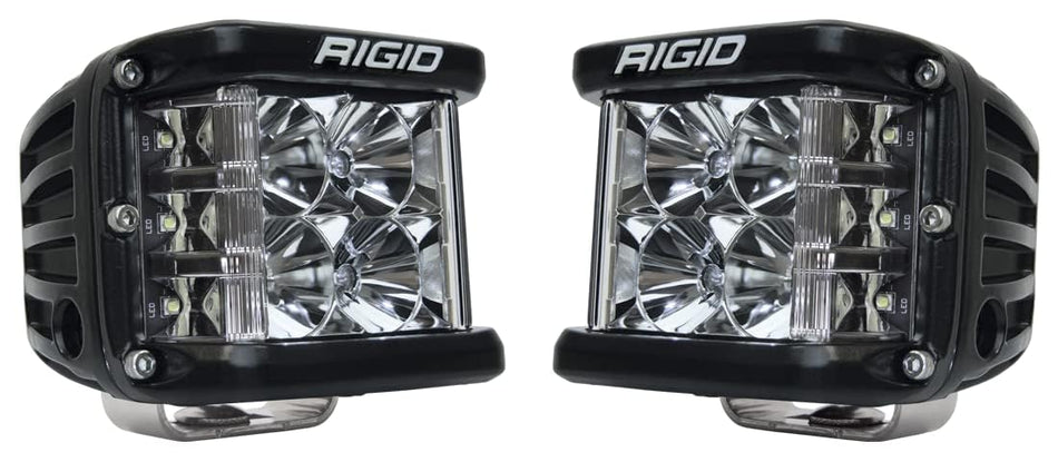 RIGID IND 652-262113 ustries D-SS Series PRO Flood LED Light Pods, Pair Overlanding & 4x4