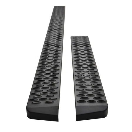 Westin Westin 27-81005 Grate Steps Running Boards 46" Driver & 97" Passenger Side Textured Black Pair - Outdoor Depot
