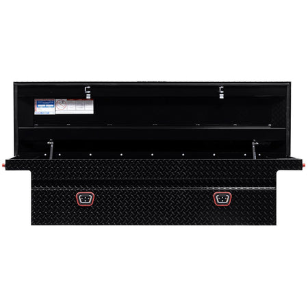 Weather Guard Weather Guard Model 121-5-04 Saddle Truck Box, Aluminum, for Full Size Trucks, Low Profile, - Outdoor Depot