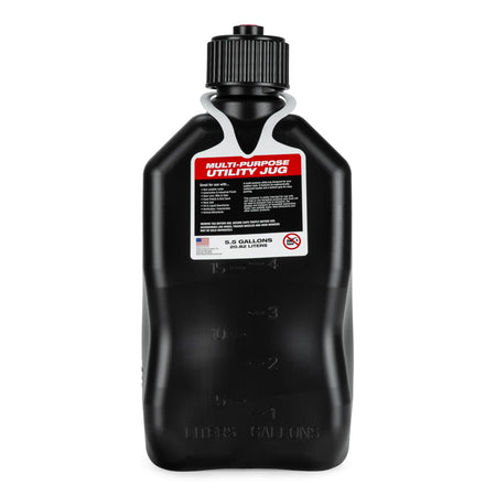 VP Racing VP Racing Fuels Motorsports Jug 5.5 Gal Black Square - Outdoor Depot