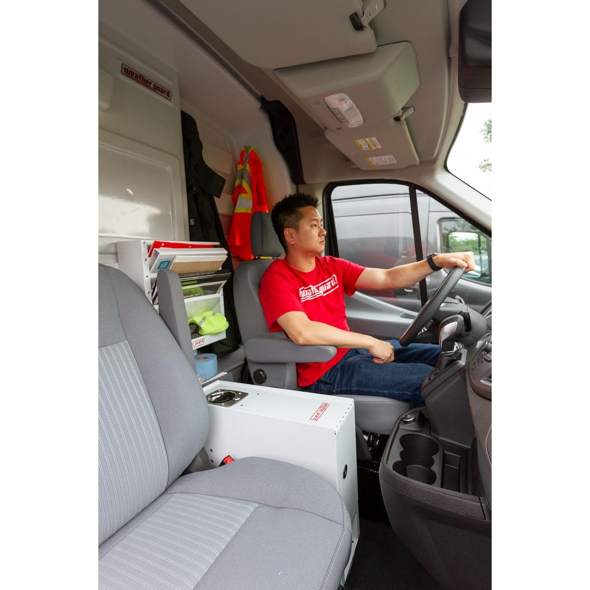Weather Guard Weather Guard Composite Bulkhead, Ford Transit, Mid-Roof, High-Roof Base, Model 96310-3-01 - Outdoor Depot