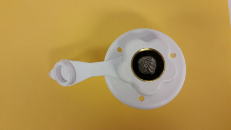 JR Products JR Products 160-85-A-26-A Polar White City Water Flange with 1/2" MPT - Outdoor Depot