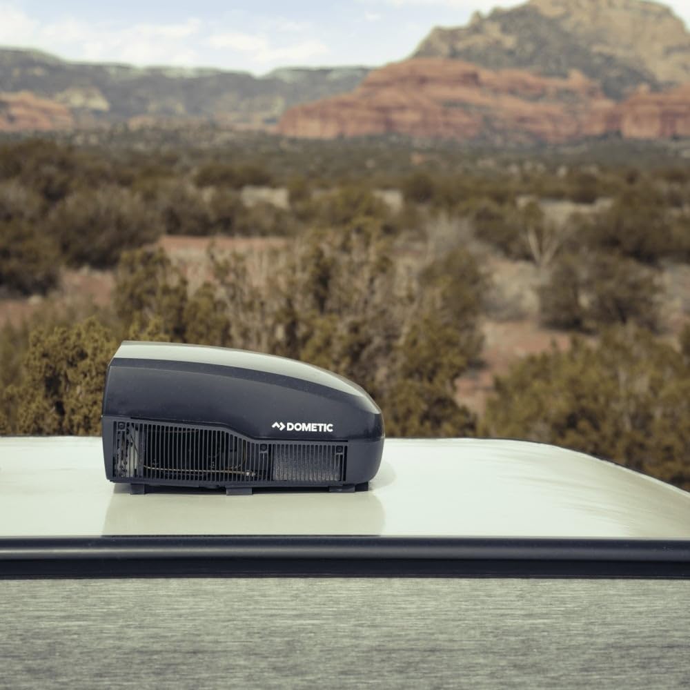 Dometic Dometic FreshJet 3 Series, RV Rooftop Standard Air Conditioner, 13.5K BTU, Black, Cool Only, No - Outdoor Depot