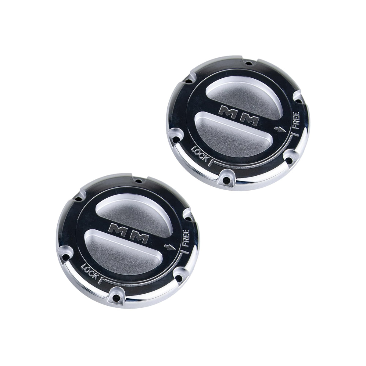 MILE MARKER MILE MARKER 549 Pair of Premium Manual Locking Hubs fits 2005-2020 F250 F350 F450 F550 | - Outdoor Depot