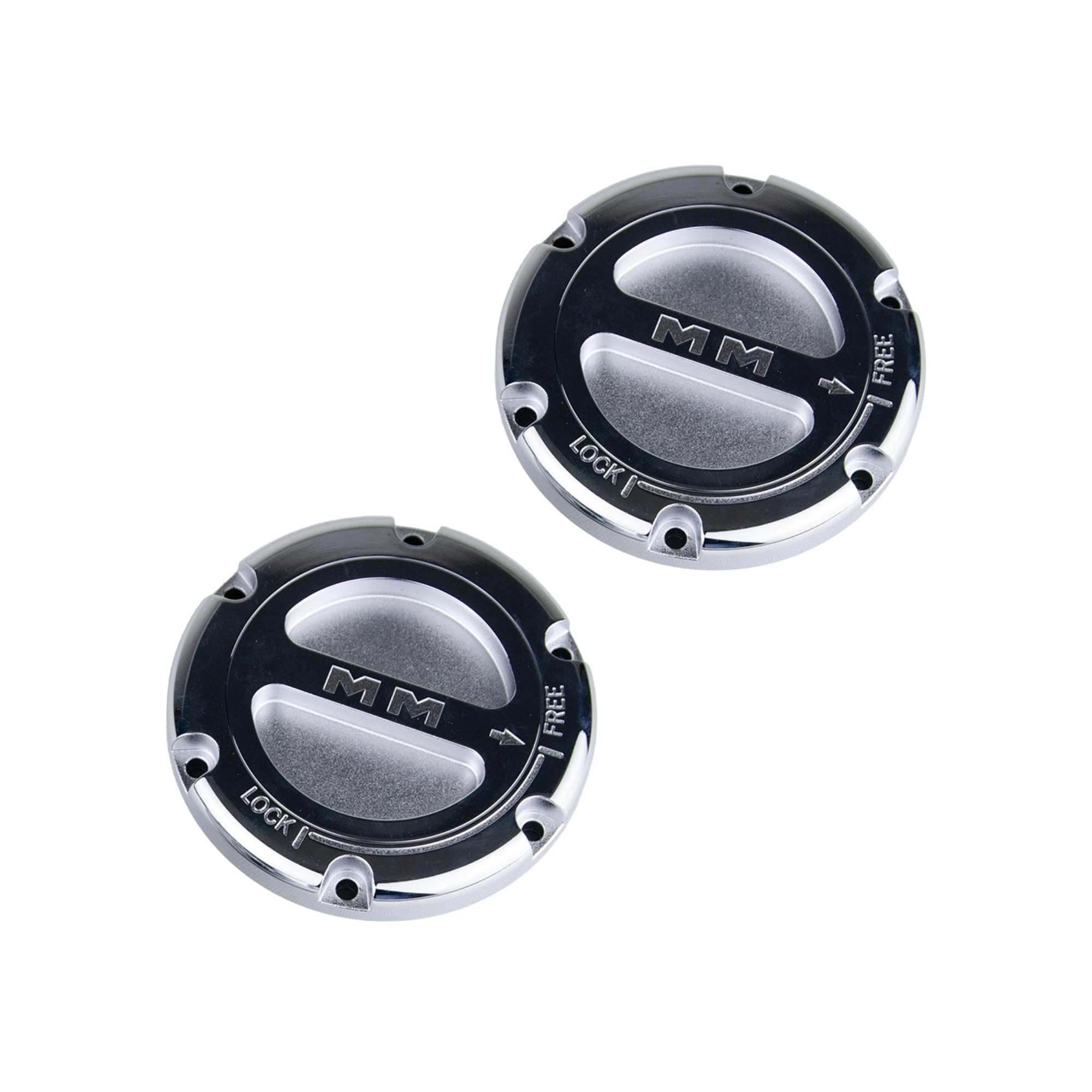 MILE MARKER MILE MARKER 549 Pair of Premium Manual Locking Hubs fits 2005-2020 F250 F350 F450 F550 | - Outdoor Depot