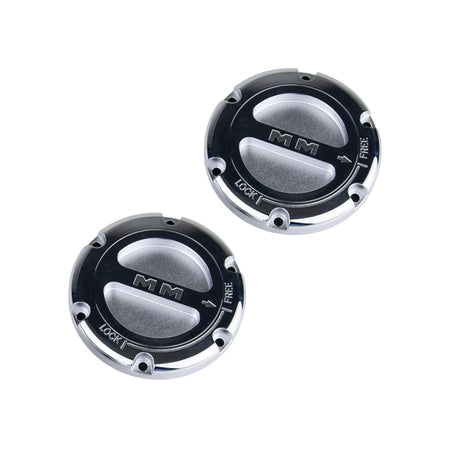 MILE MARKER MILE MARKER 549 Pair of Premium Manual Locking Hubs fits 2005-2020 F250 F350 F450 F550 | - Outdoor Depot