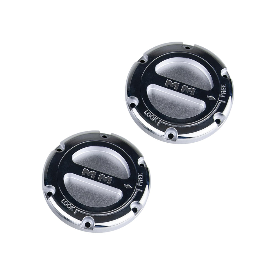 MILE MARKER MILE MARKER 549 Pair of Premium Manual Locking Hubs fits 2005-2020 F250 F350 F450 F550 | - Outdoor Depot